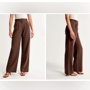 Abercrombie Tailored Wide Leg Trousers